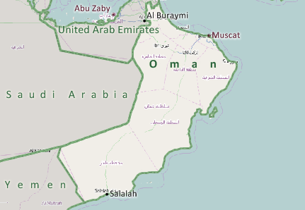 Oman Map