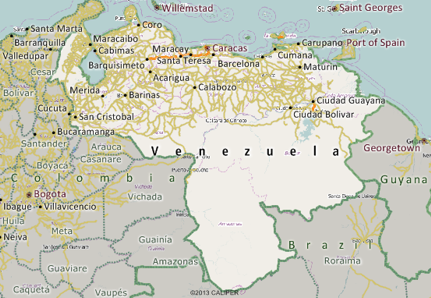 Venezuela Map