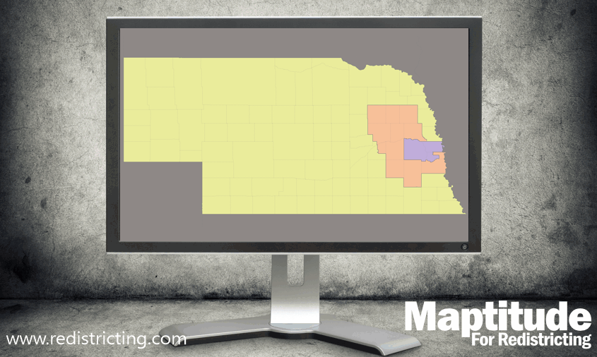 Maptitude for Redistricting ensemble options for congressional districts