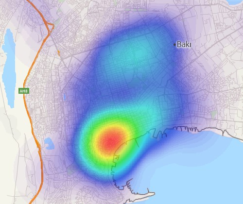 Visualise spatial patterns