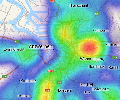 Visualise spatial patterns