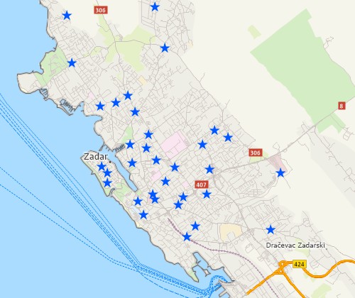 Map customers with Maptitude Croatia mapping software