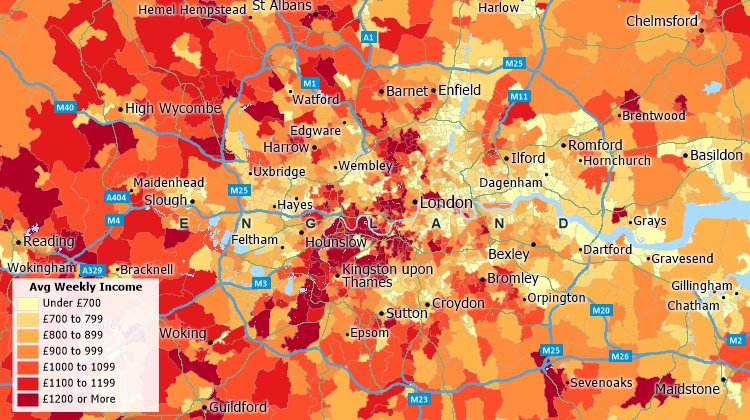 Mapping software for the United Kingdom