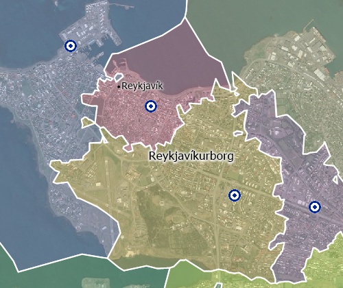 Iceland territory map