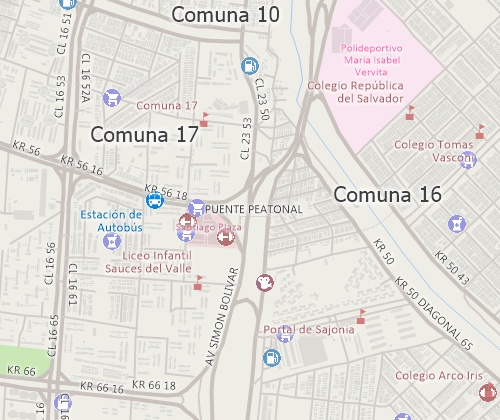 Create Colombia maps at any scale