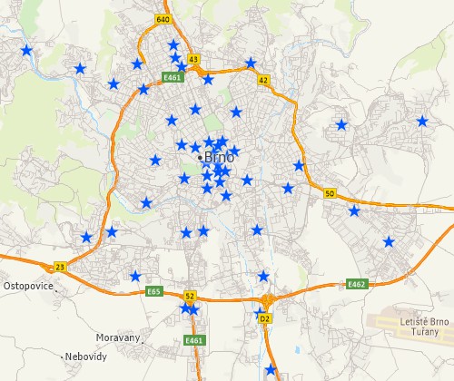 Map customers with Maptitude Czechia mapping software