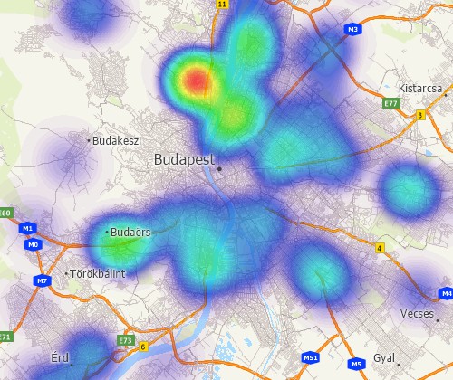 Visualise spatial patterns