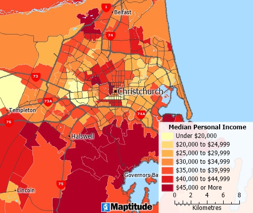 Includes New Zealand demographics