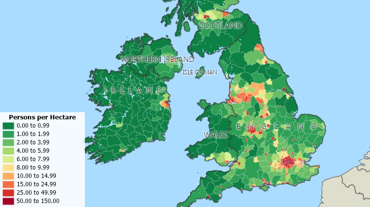 Mapping software for United Kingdom