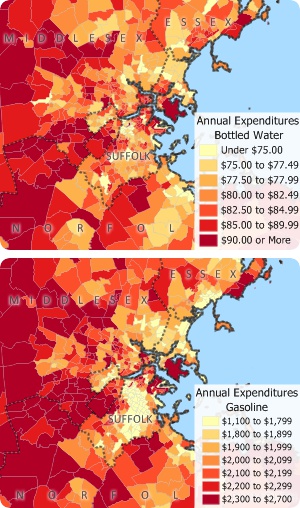 Maptitude business layers