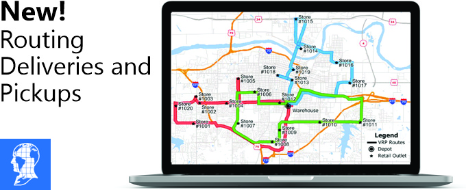 New Routing Deliveries and Pickups