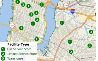 Maptitude Symbol Theme Map