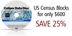 Save 25% on Census Blocks
