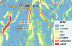 Wind Power Classification Map