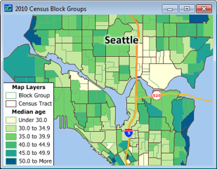 Block Groups Map