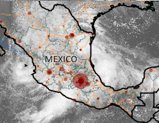 Mexico Weather Imagery in Maptitude
