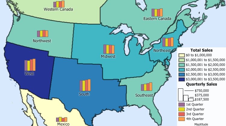 Tactician Replacement - The Maptitude territory mapper can build custom sales territories