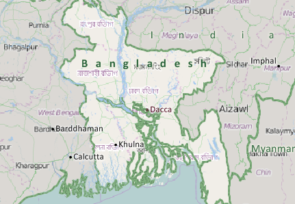 Bangladesh Map