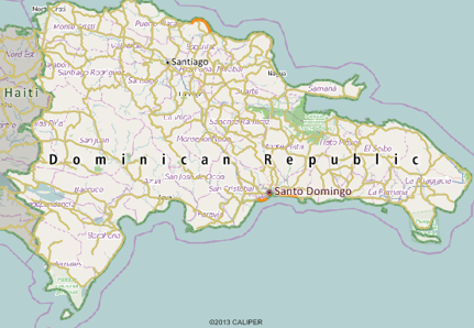 Dominican Republic Map