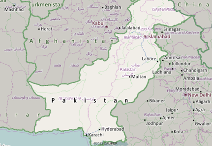 Pakistan Map