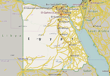 Egypt Map