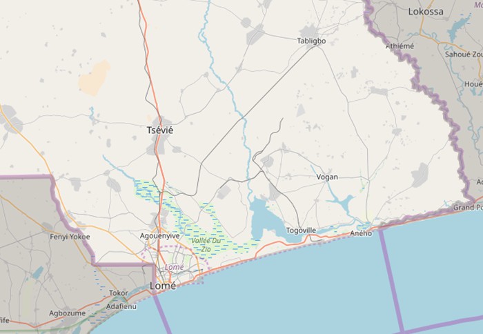 Togo Map