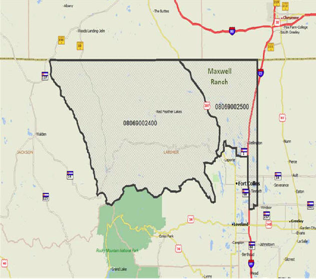 Maptitude Wind Farm Map