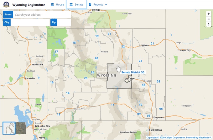 Maptitude Online Redistricting