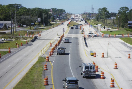 Work zone delay estimation