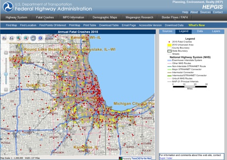 HEPGIS web-based map server