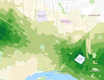 Walk accessibility to medical facilities